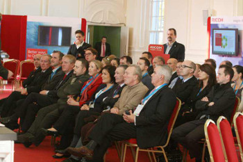 Visitors at one of the zone presentations 